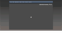 Desktop Screenshot of gabriellakortsch.com